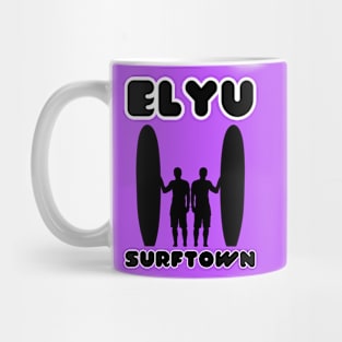 ELYU SURFTOWN TWO SURFERS AS ONE Mug